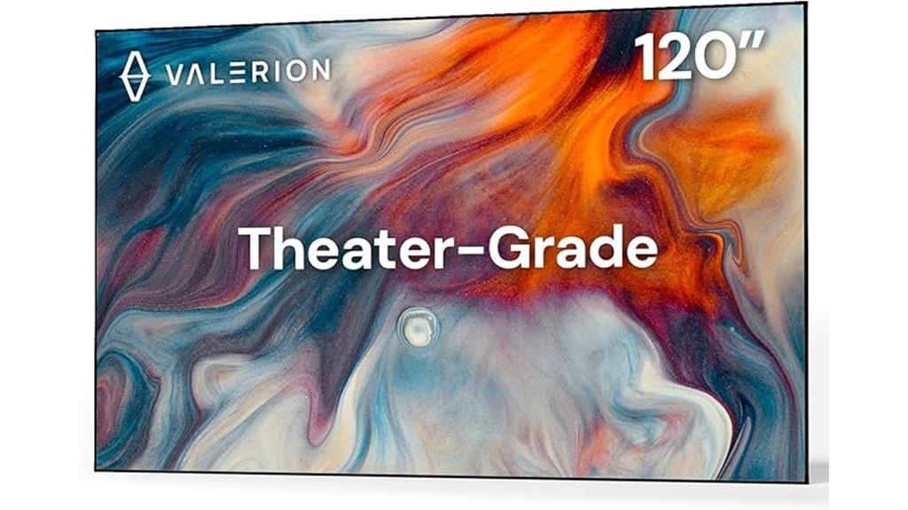 large 120 inch ultra hd screen