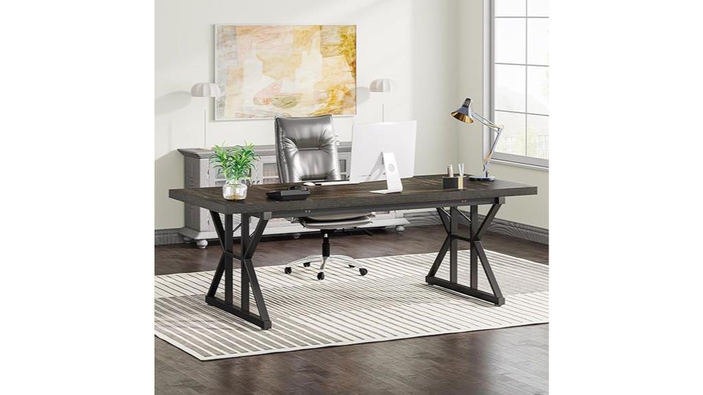 large 70 8 inch executive desk