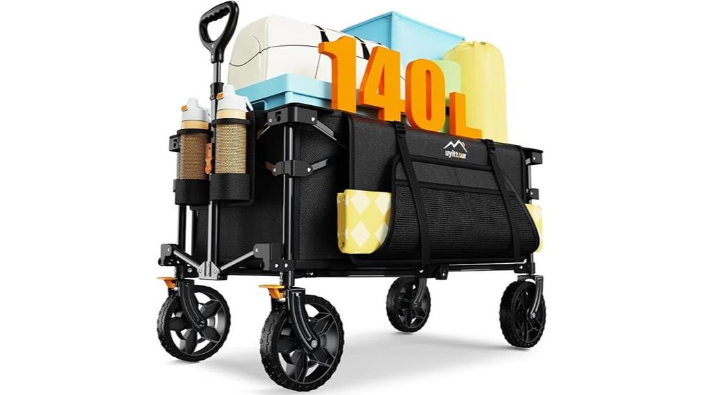 large collapsible shopping cart