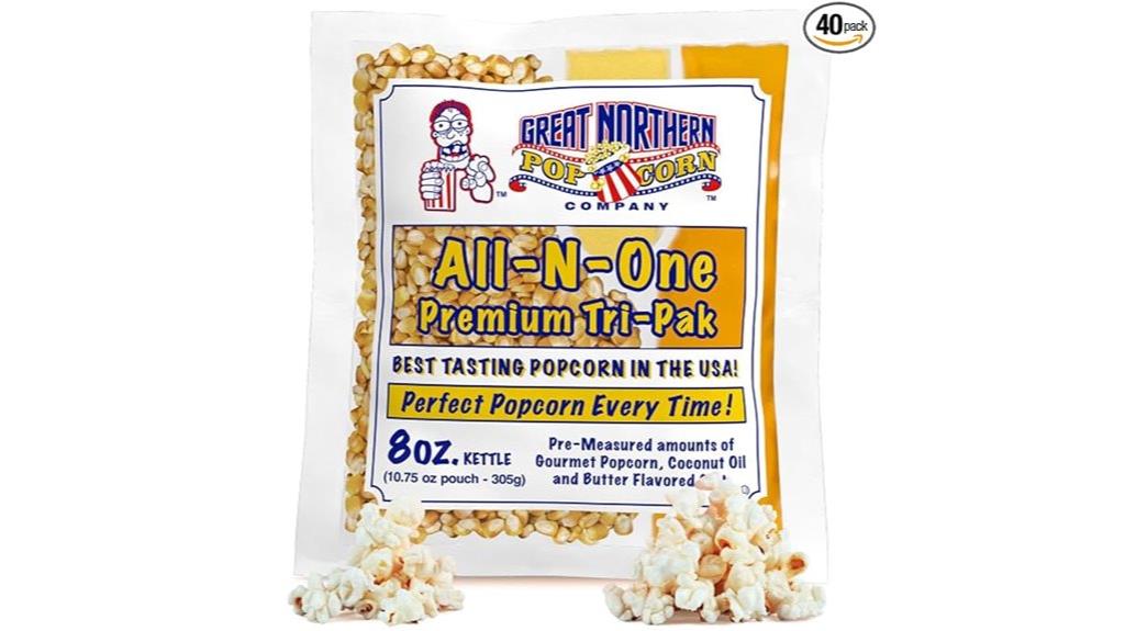 large pack of popcorn