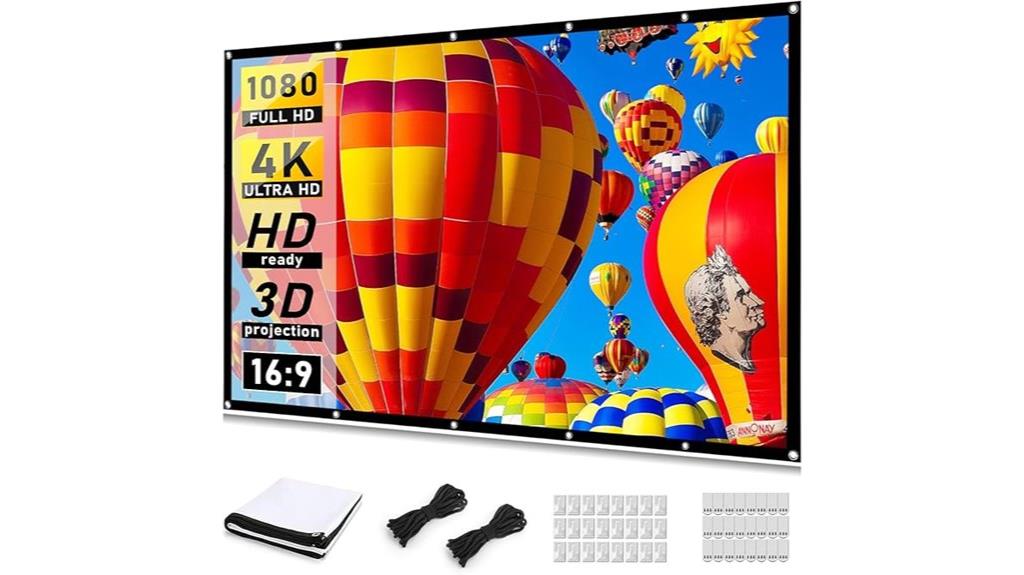 large portable foldable screen