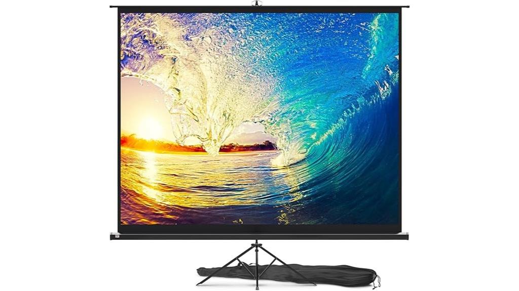 large portable projection screen