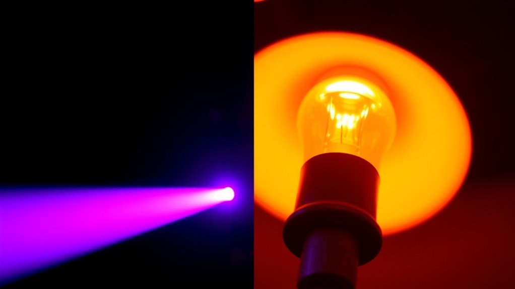 laser lights outlast lamps