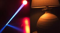 laser vs lamp light