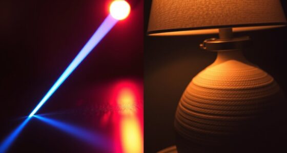 laser vs lamp light