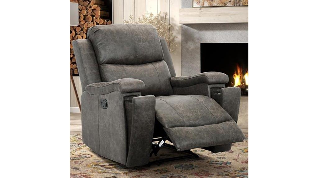 leather recliner chair