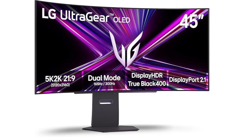 lg 45gx950a b oled gaming monitor