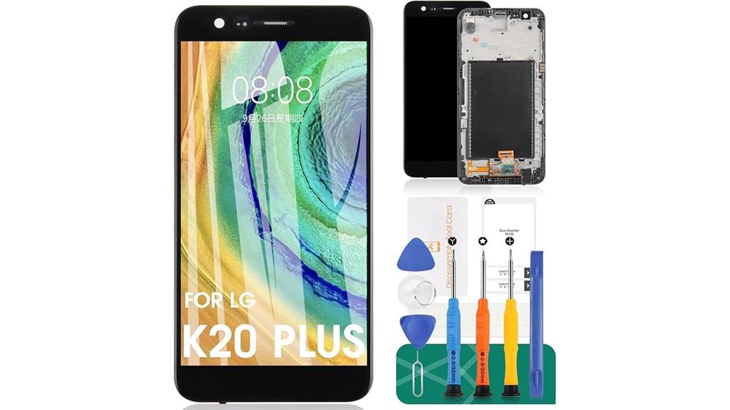 lg k20 plus screen replacement