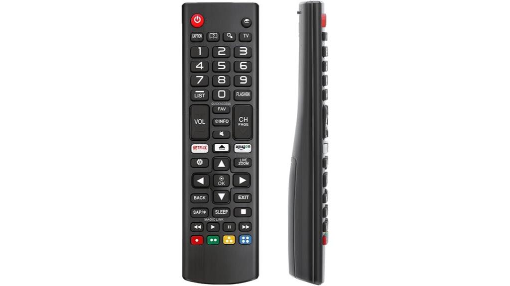 lg tv remote with netflix