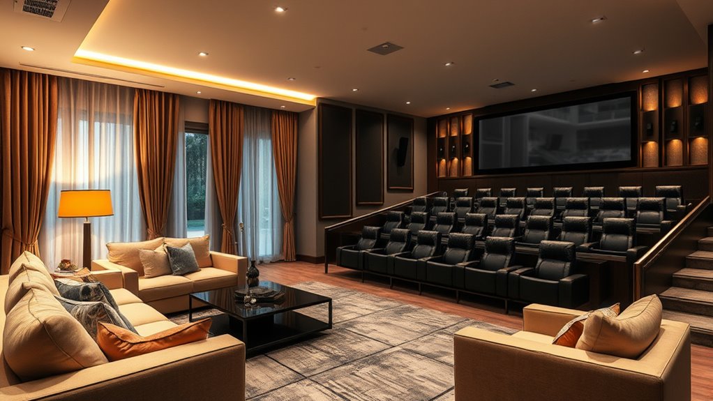 lifestyle focused entertainment setup