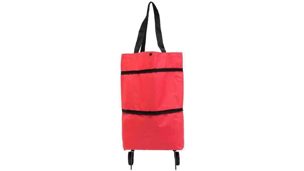 lightweight collapsible shopping cart