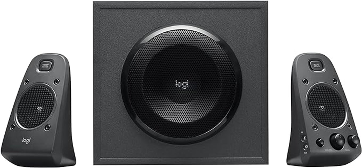 logitech thx 2 1 speakers