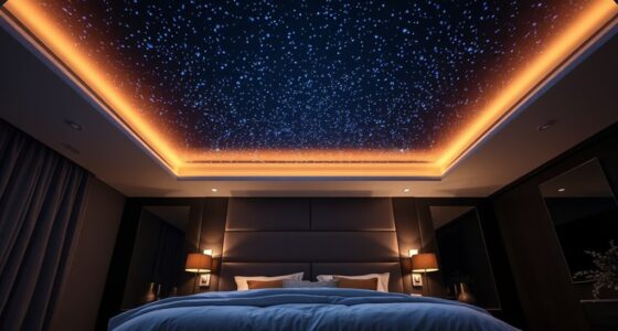 luxurious laser star ceiling lights