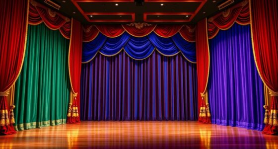 luxury auditorium drape systems