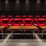 luxury collapsible theater tables