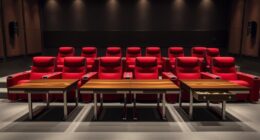 luxury collapsible theater tables