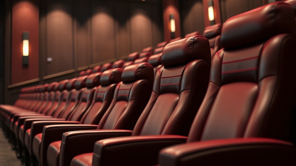 luxury ergonomic theater seating