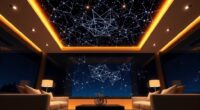 luxury fiber optic star panels