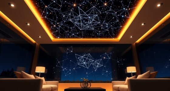 luxury fiber optic star panels