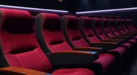 luxury fold away theater chairs