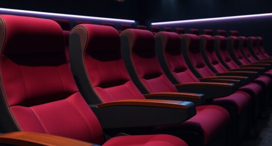 luxury fold away theater chairs