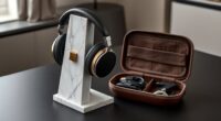 luxury headphone accessories showcase