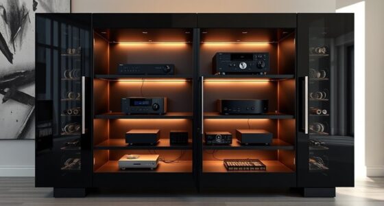 luxury high capacity av storage