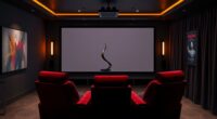 luxury home cinema art