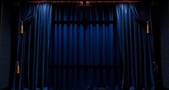 luxury home theater curtains