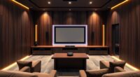 luxury home theater desks