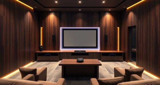 luxury home theater desks