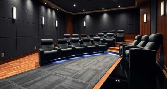 luxury home theater flooring