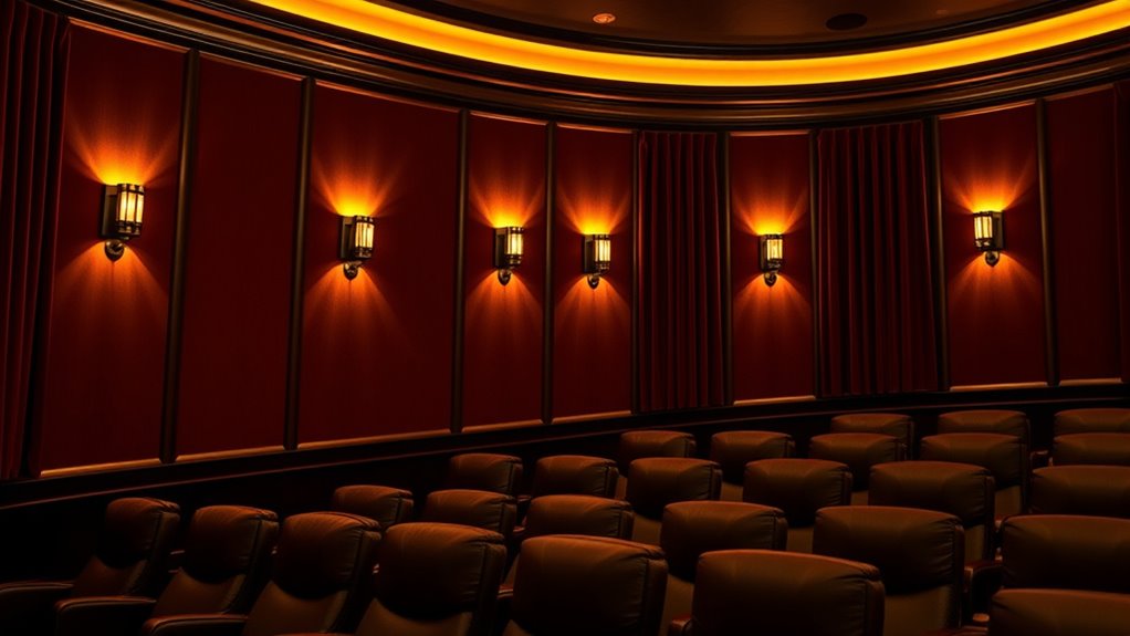 luxury home theater lighting