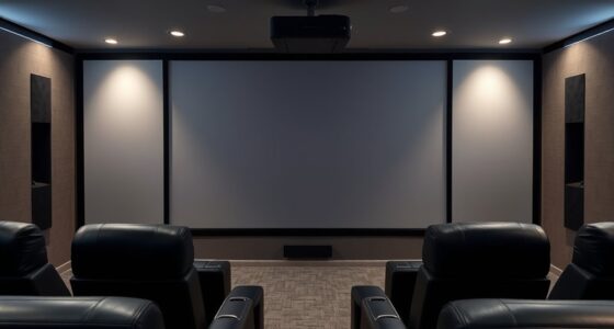 luxury home theater screens