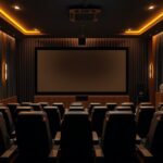 luxury home theater signage
