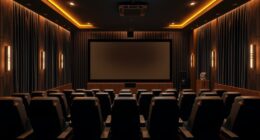 luxury home theater signage