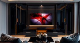 luxury laser projection cabinets
