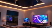 luxury motorized screen masks