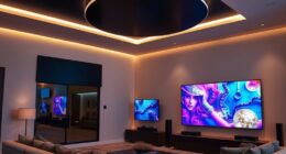 luxury motorized screen masks