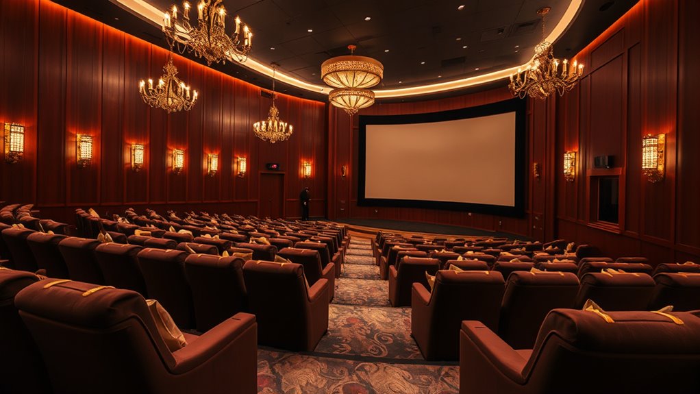 luxury movie theater experience