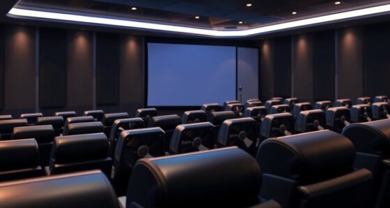 luxury projection room fans