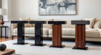 luxury soundbar stands