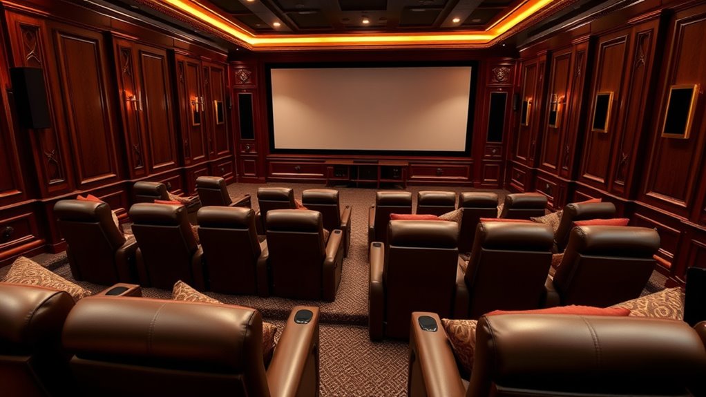 luxury soundproofed seating experience