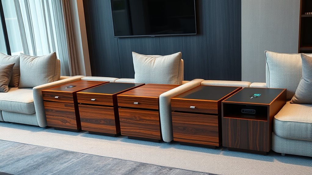 luxury versatile sofa consoles