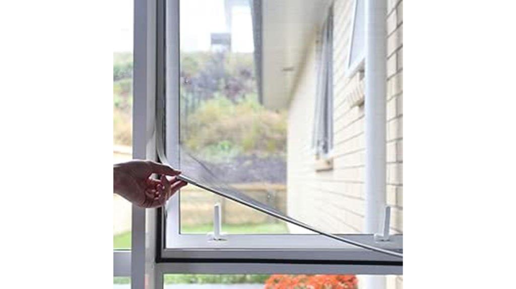 magnetic diy window screen
