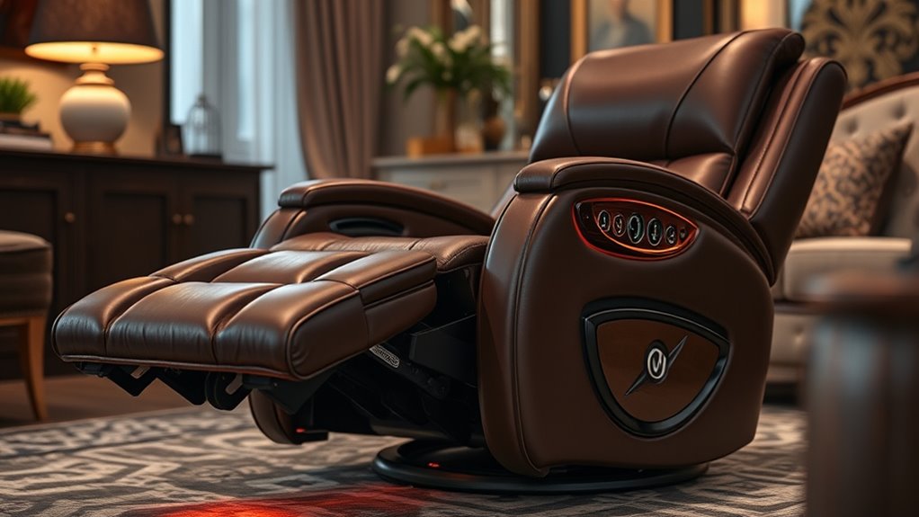 massage features and comfort