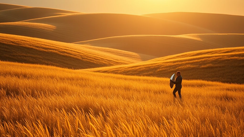 maximize soft golden illumination