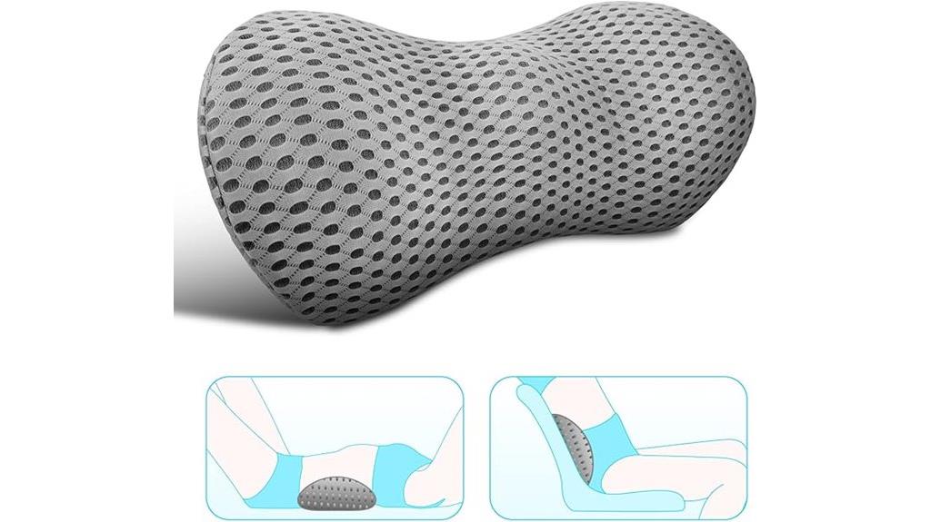 memory foam lumbar pillow