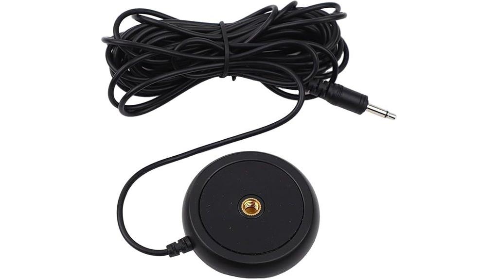 microphone for receiver calibration