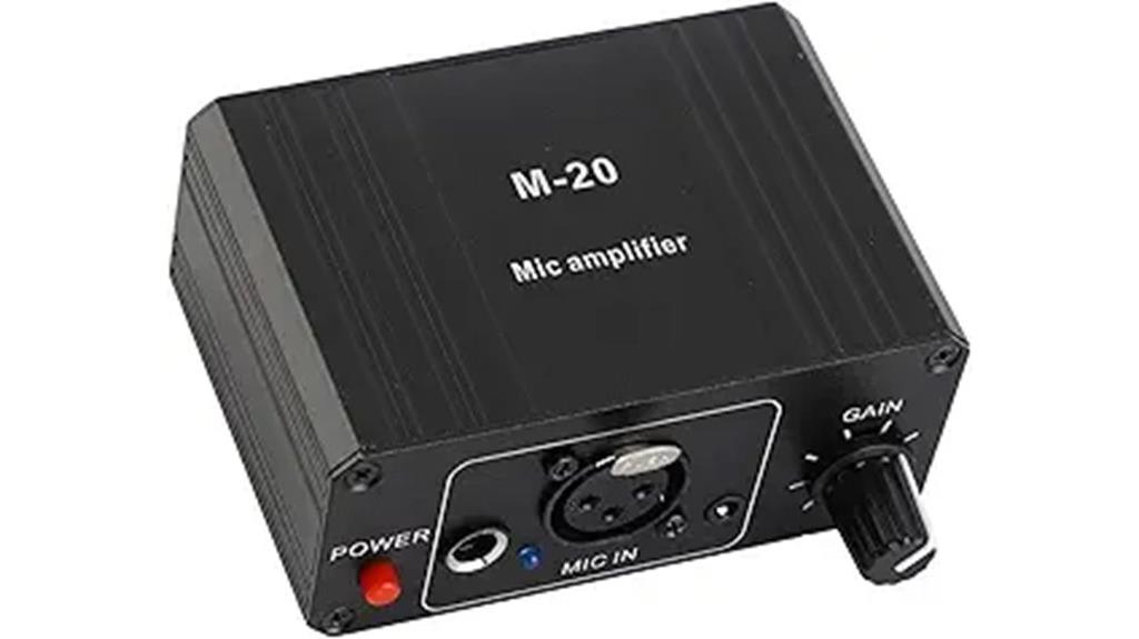 microphone phantom power preamp